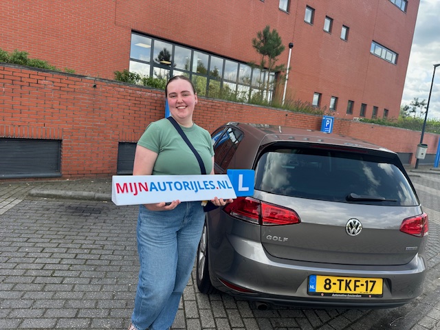 ekaterina Het Zelfreflectieformulier helpt bij een realistisch beeld van je rijvaardigheid.